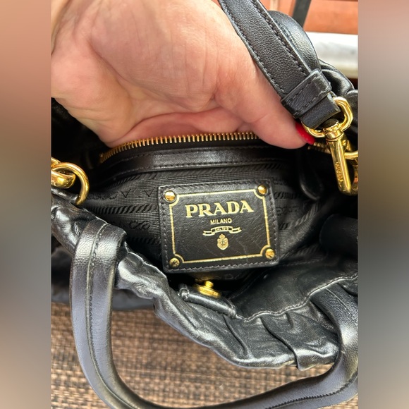 Authenticated Prada Nappa Leather Bow Bag - Picture 11 of 16